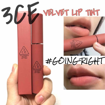 3CE ベルベット リップティント/3CE/リップティントを使ったクチコミ(1枚目)