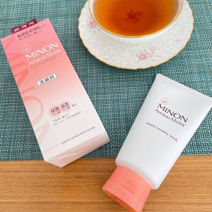 アミノモイスト モイストクリーミィ ウォッシュ/ミノン/洗顔フォームを使ったクチコミ(1枚目)