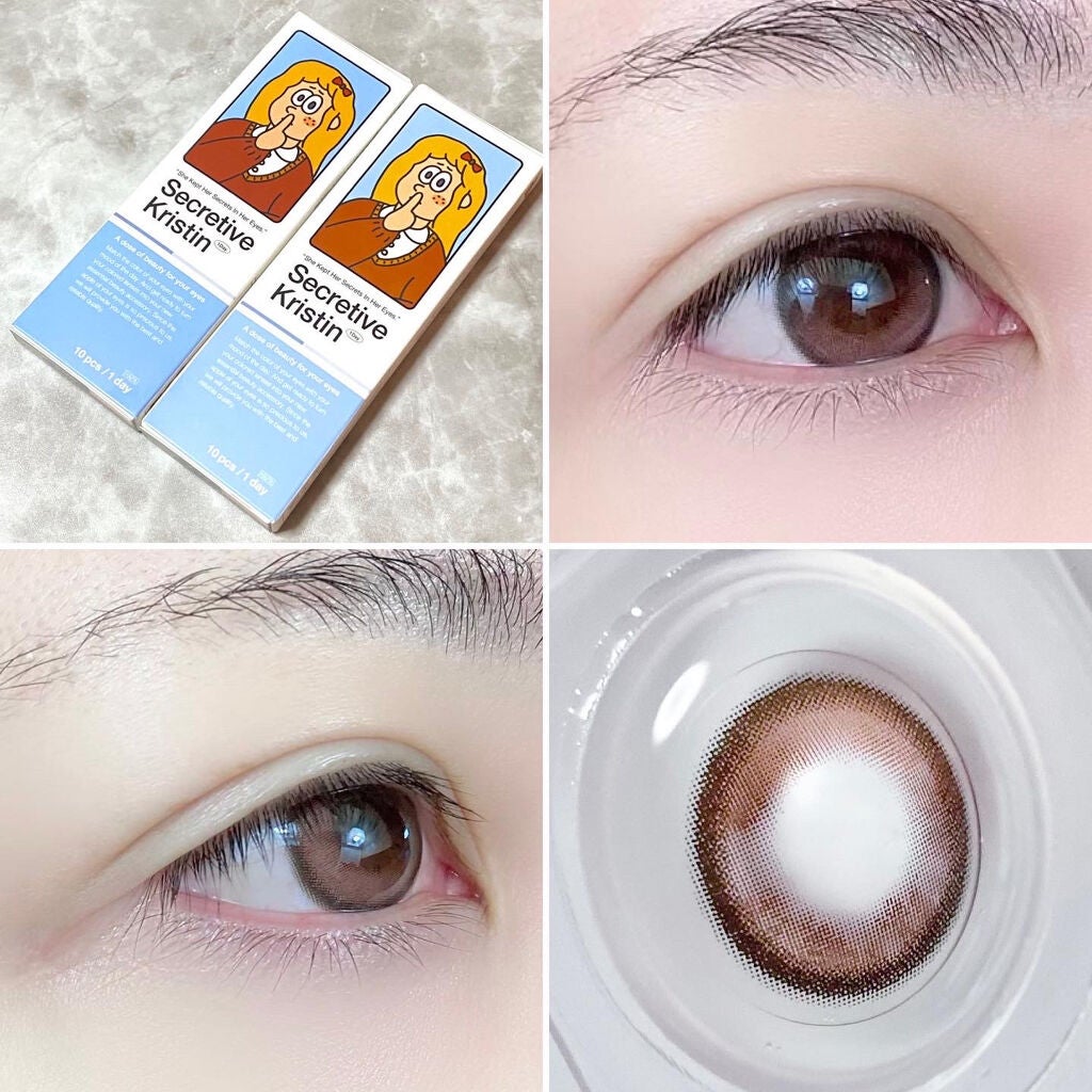 Secretive Kristen/Hapa kristin/カラーコンタクトレンズを使ったクチコミ(1枚目)