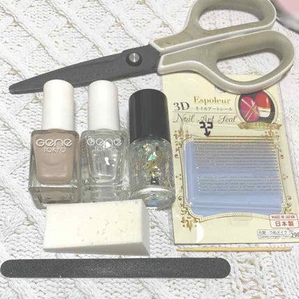 3Dネイルシール/DAISO/ネイルシールを使ったクチコミ(2枚目)