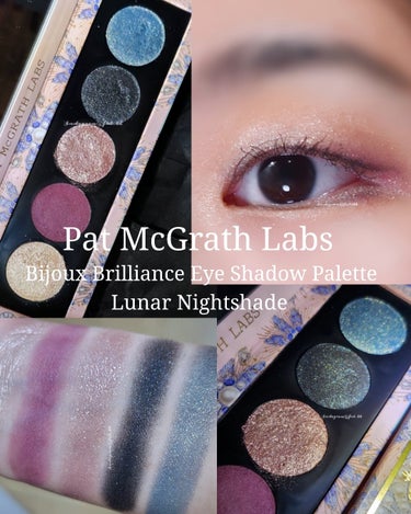 [動画/スウォッチあり]
PAT McGRATH LABS
Bijoux Brilliance Eye Shadow Palette
Lunar Nightshade🌙

Pat様にハマってるこの頃。
