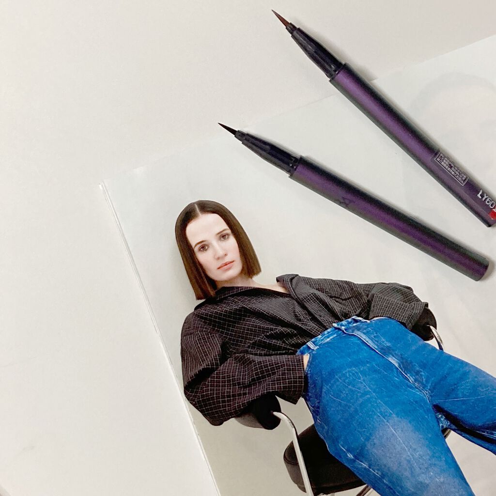 アイライナーリキッド/POLA/リキッドアイライナーを使ったクチコミ（1枚目）