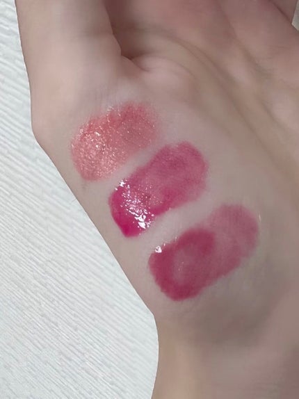 ジューシーラスティングティント/rom&nd/リップティントを使ったクチコミ(5枚目)