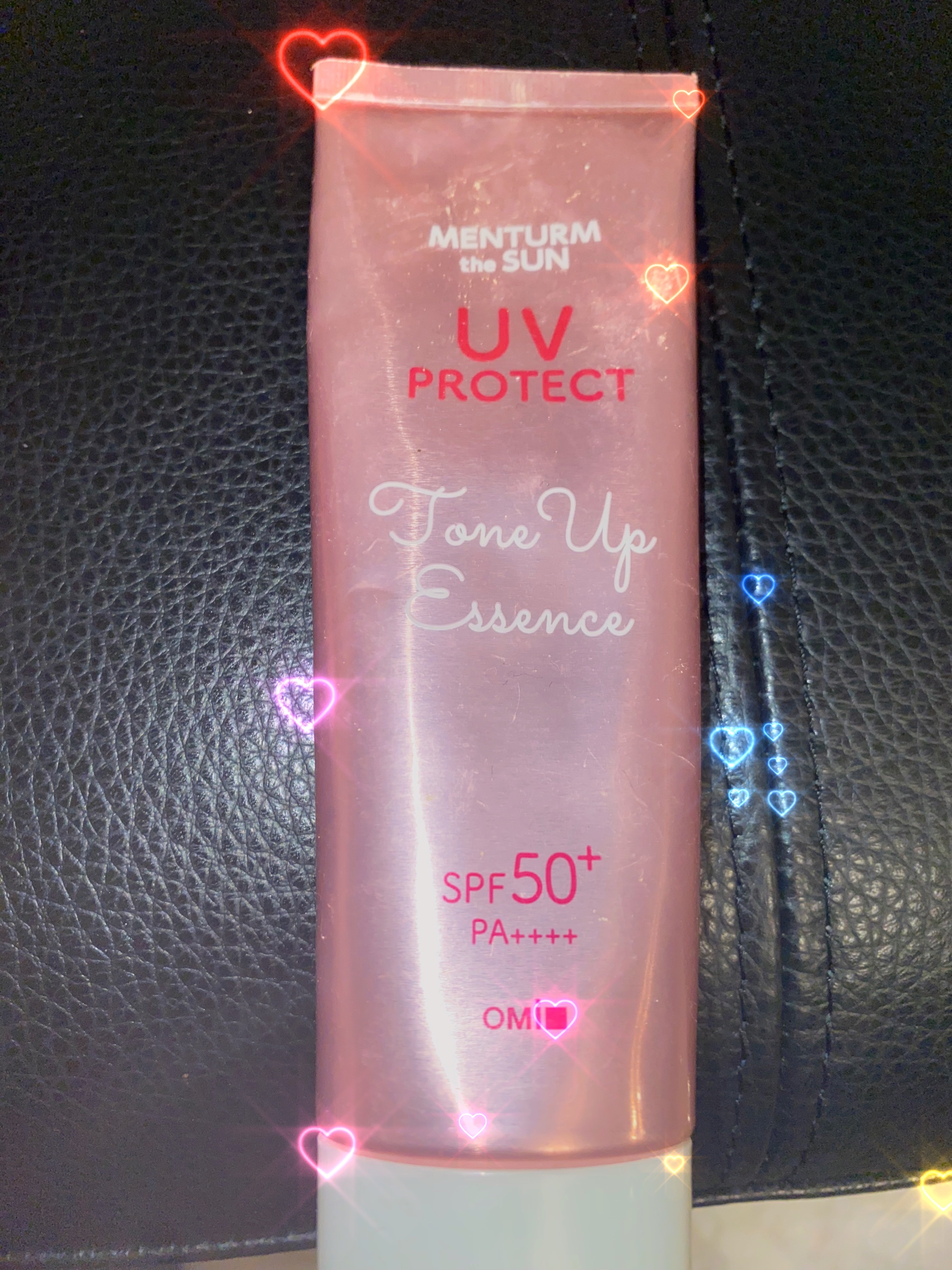 メンタームザサン トーンアップUVエッセンス/メンターム/日焼け止めローションを使ったクチコミ（1枚目）