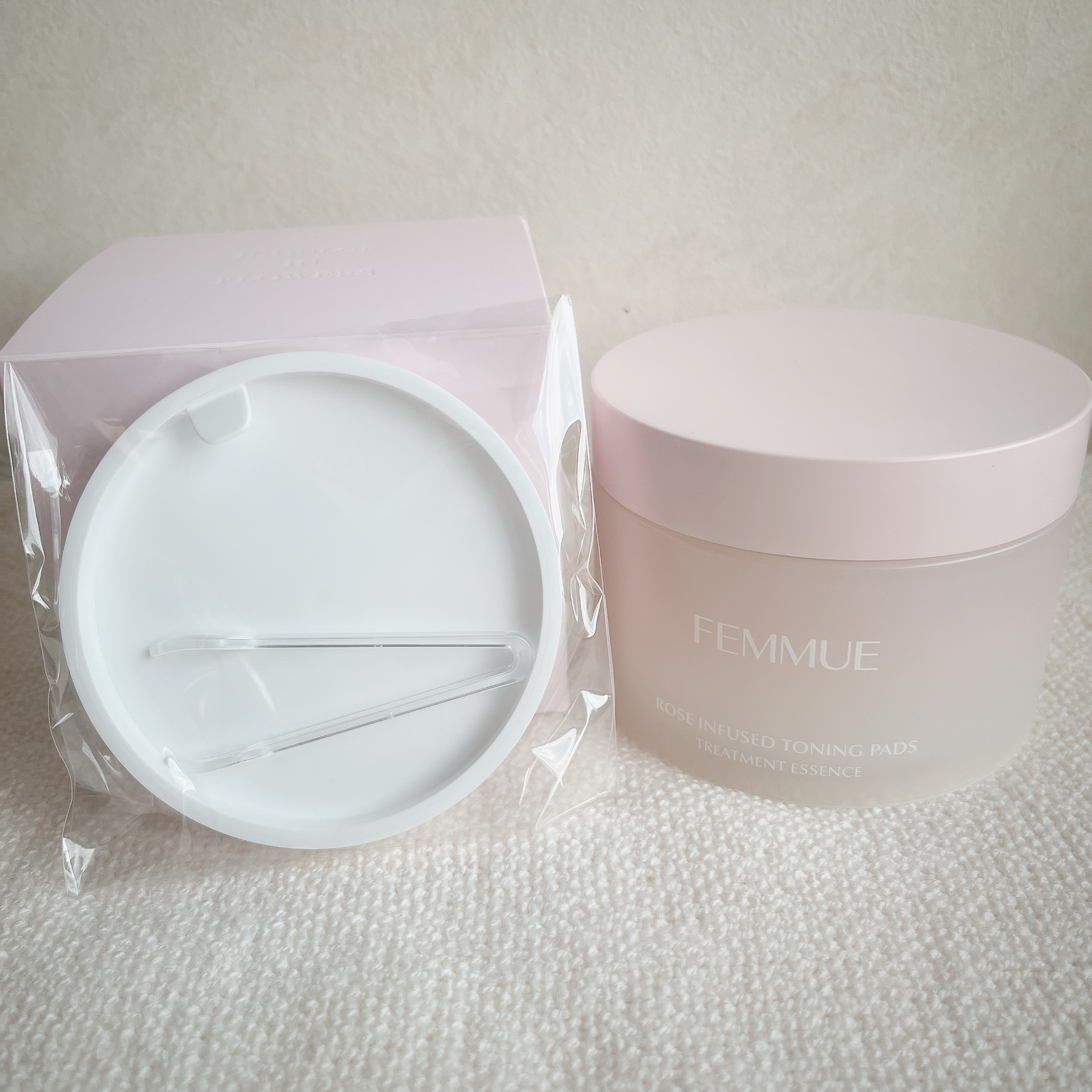 ローズインフューズド トーニングパッド/FEMMUE/トナーパッドを使ったクチコミ（2枚目）