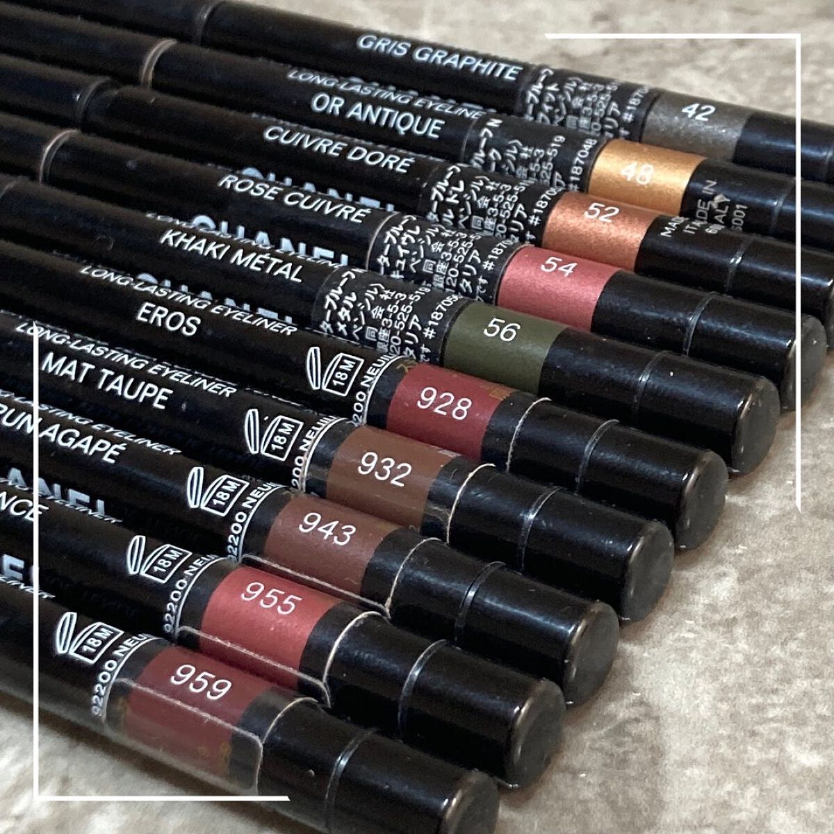 スティロ ユー ウォータープルーフ N/CHANEL/ペンシルアイライナーを使ったクチコミ(3枚目)