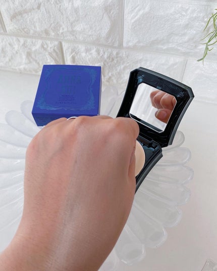 メイクアップ/ANNA SUI/パウダーファンデーションを使ったクチコミ(6枚目)