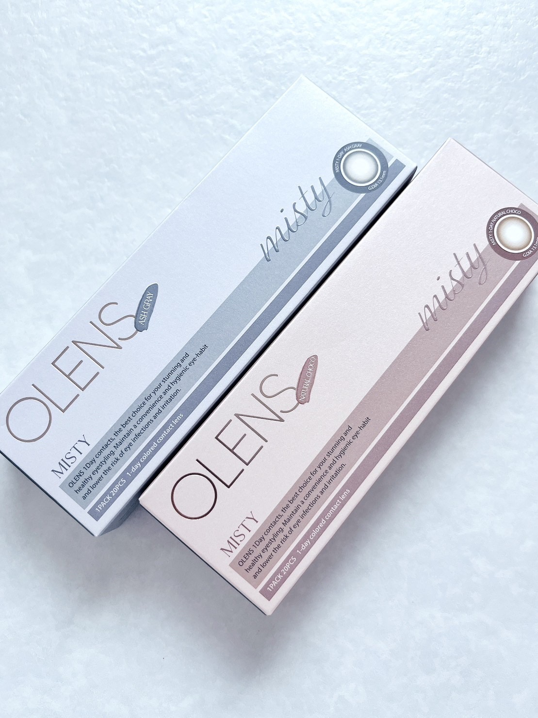 ミスティワンデー/OLENS/カラーコンタクトレンズを使ったクチコミ（3枚目）