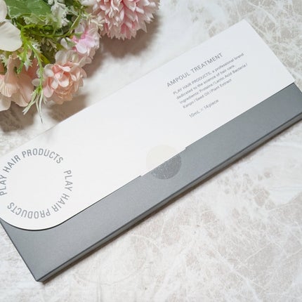 アンプルトリートメント/PLAY HAIR PRODUCTS/アウトバストリートメントを使ったクチコミ(1枚目)