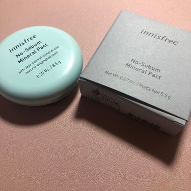 ノーセバム ミネラルパクト N/innisfree/プレストパウダーを使ったクチコミ（1枚目）