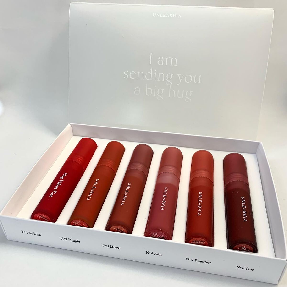 Luv Hug Velvet Tint/unleashia/口紅を使ったクチコミ(1枚目)