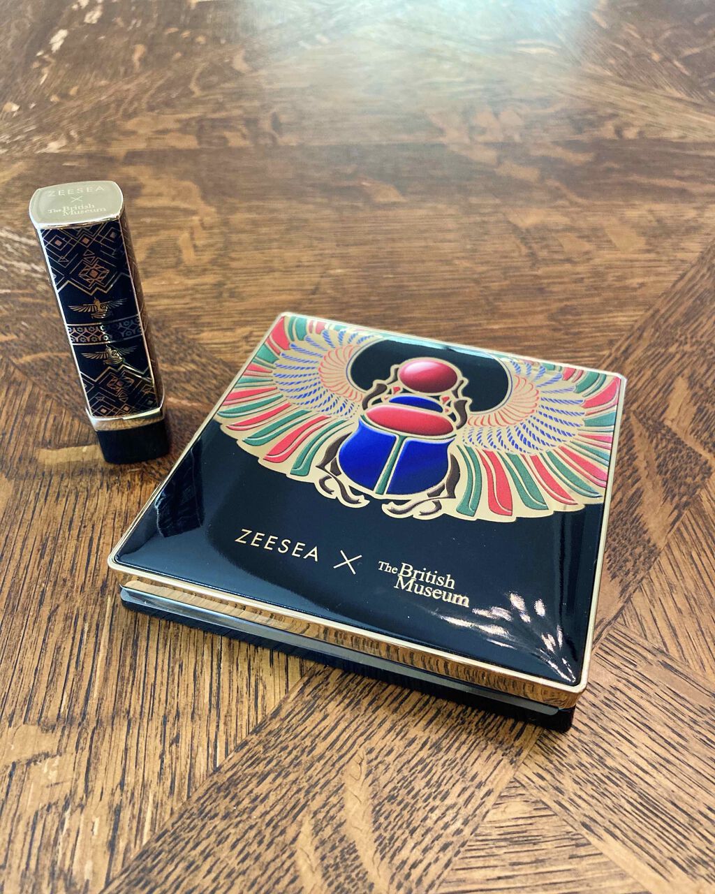 エジプトシリーズ シルキーリップスティック/ZEESEA/口紅を使ったクチコミ（1枚目）