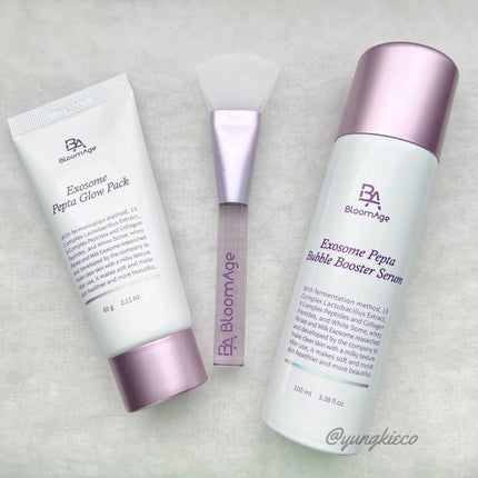 エクソソーム ペプチド バブル ブースター セラム/BloomAge/美容液を使ったクチコミ(2枚目)