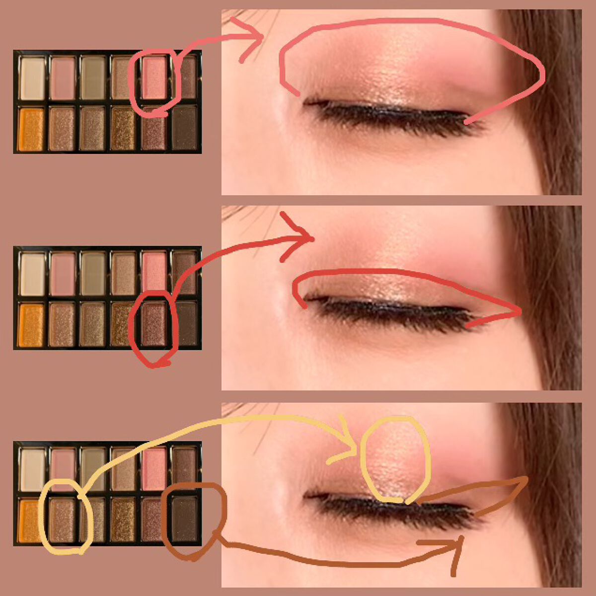 バレンタインボックス/VAVI MELLO/アイシャドウパレットを使ったクチコミ（2枚目）