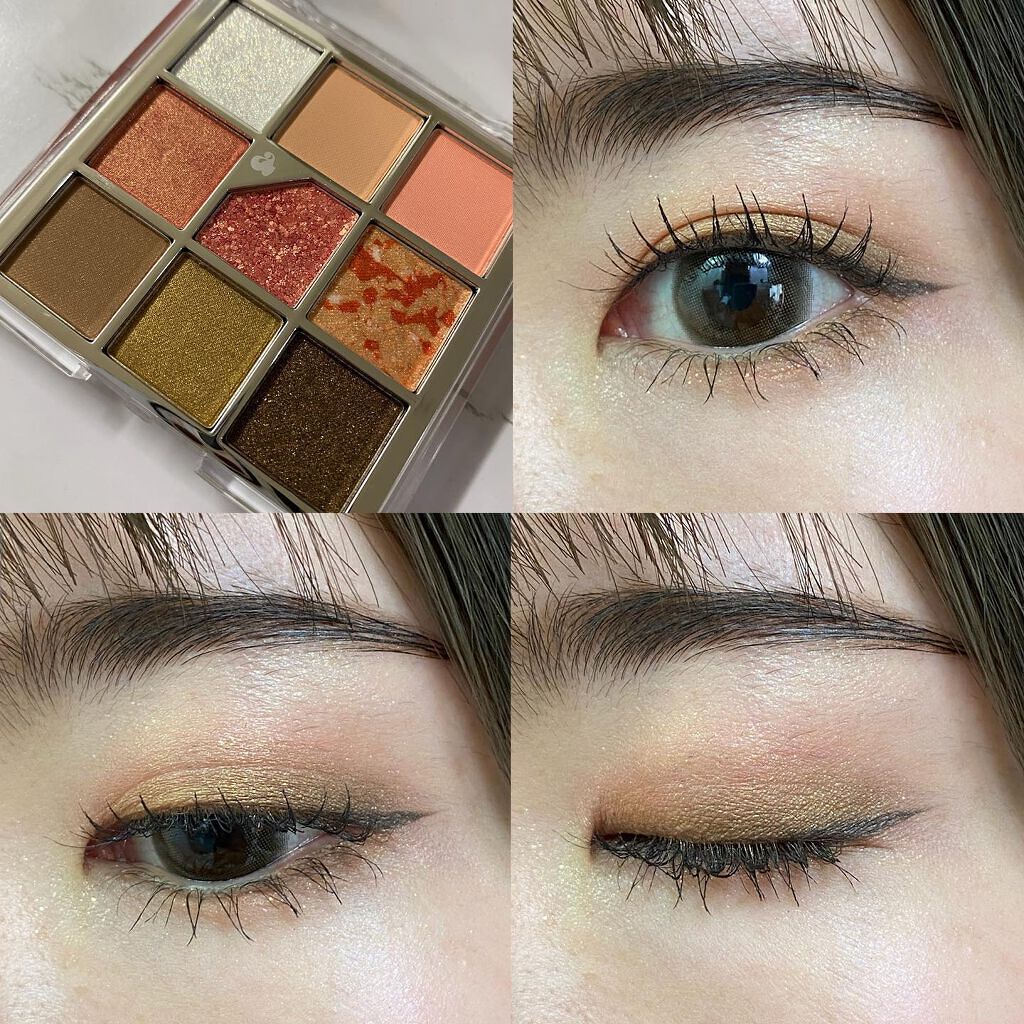 グリッターペディアアイパレット/unleashia/アイシャドウパレットを使ったクチコミ(7枚目)