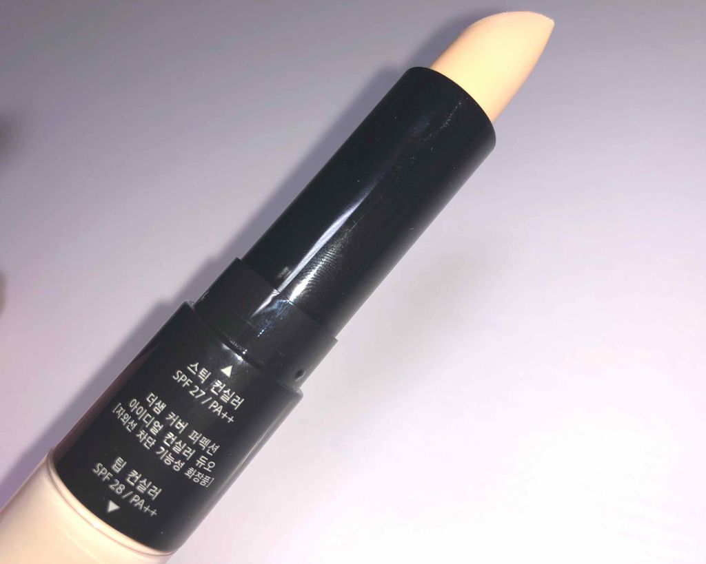 カバーパーフェクション アイディールコンシーラー デュオ/the SAEM/スティックコンシーラーを使ったクチコミ(1枚目)