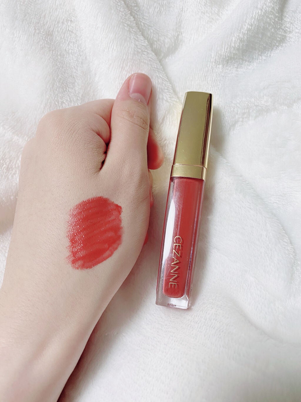 カラーティントリップ/CEZANNE/リップティントを使ったクチコミ(3枚目)