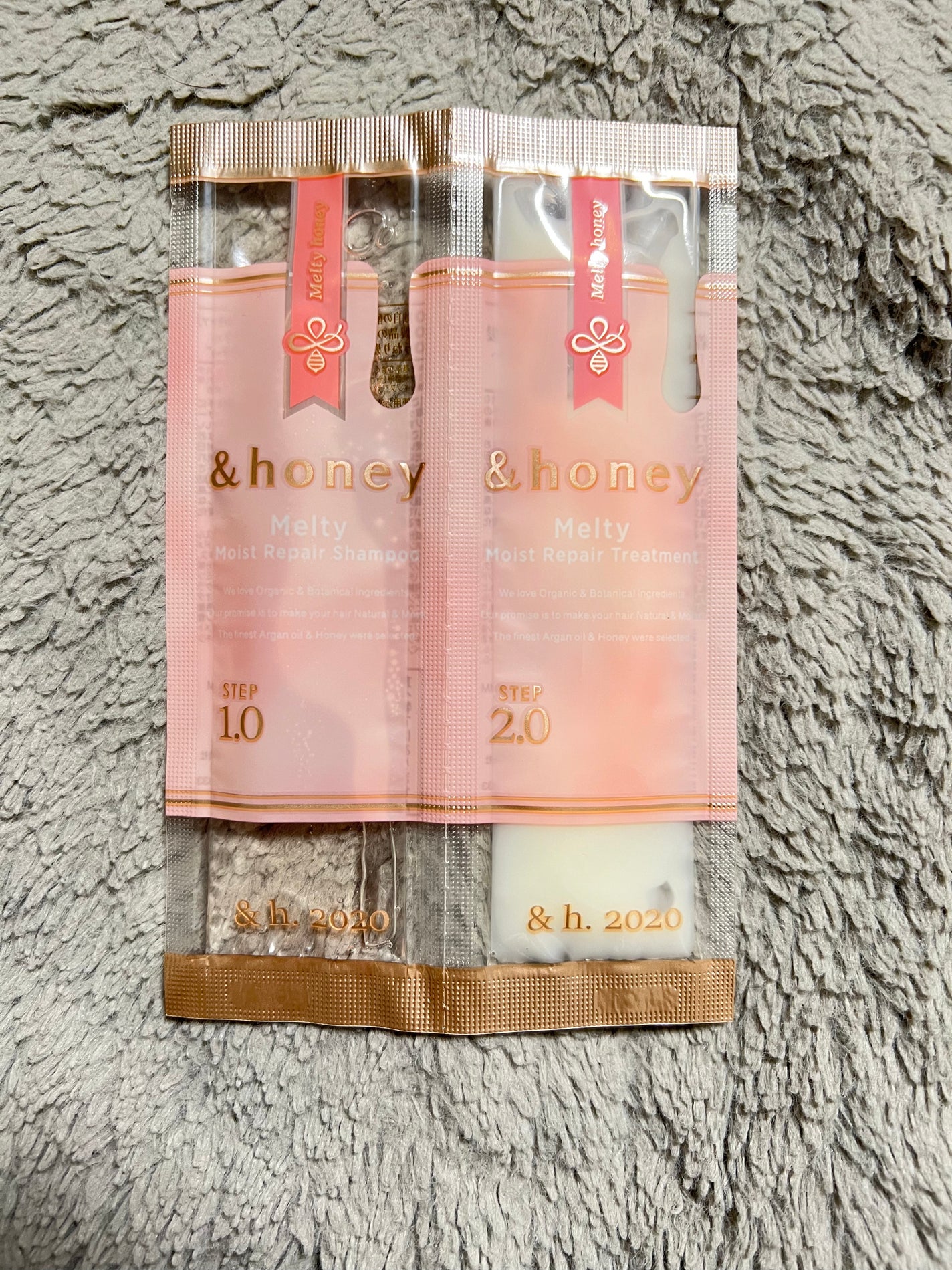 &honey Melty モイストリペア シャンプー1.0/モイストリペア ヘアトリートメント2.0/&honey/市販シャンプーを使ったクチコミ(2枚目)