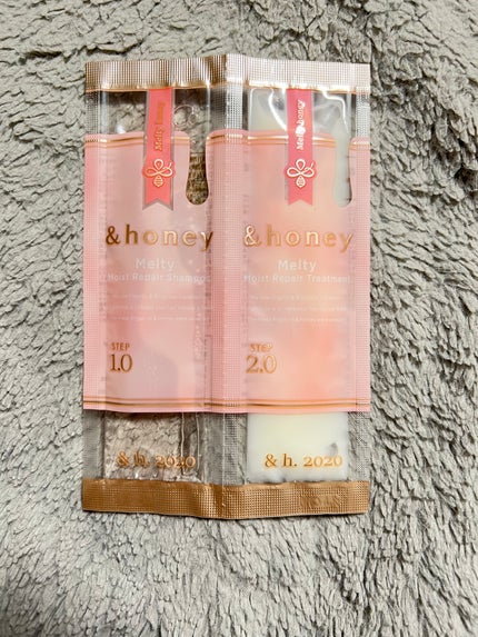 &honey Melty モイストリペア シャンプー1.0/モイストリペア ヘアトリートメント2.0/&honey/市販シャンプーを使ったクチコミ(2枚目)