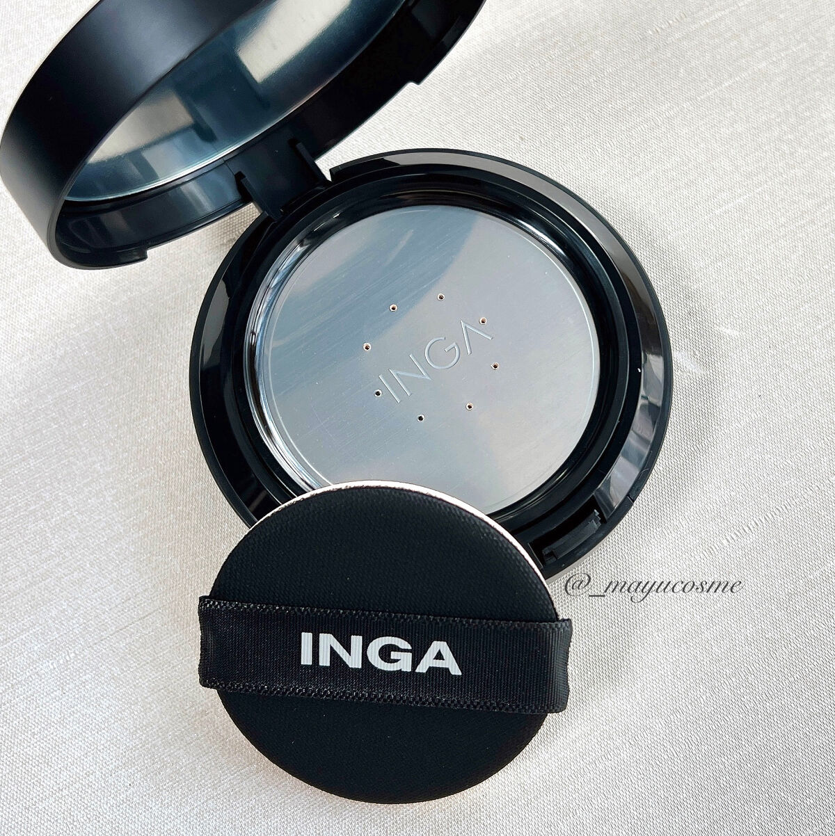 タトゥークッションファンデーション N19 ライトバニラ/INGA/クッションファンデーションを使ったクチコミ（2枚目）