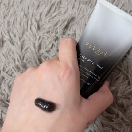 BLACK JELLY WASH(ブラックジェリーウォッシュ)/PLUEST/その他洗顔料を使ったクチコミ(2枚目)