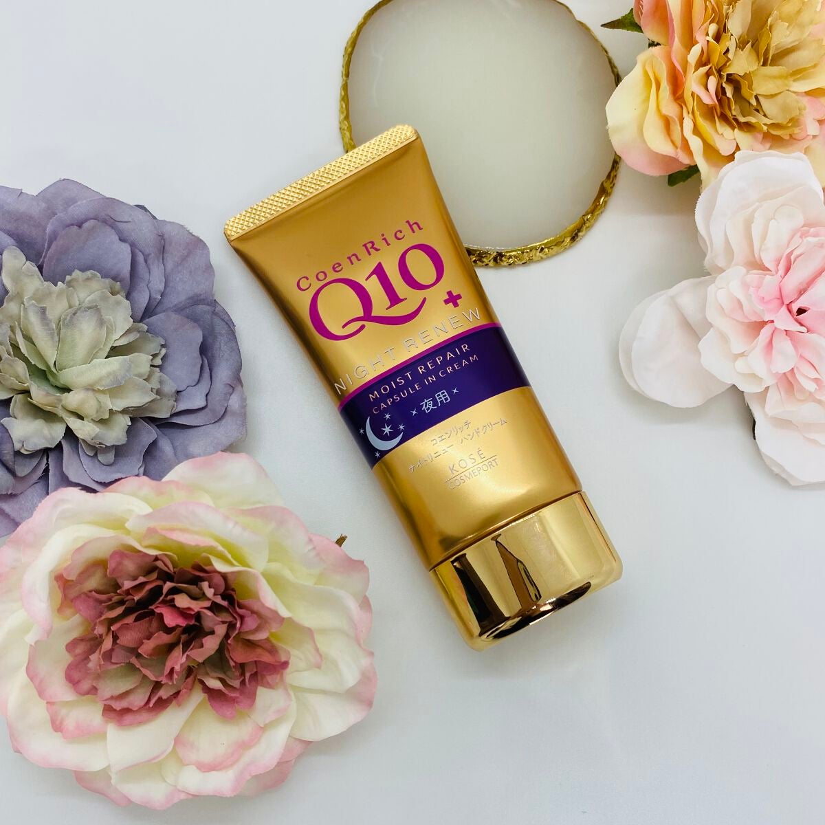 ナイトリニューハンドクリーム/コエンリッチQ10/ハンドクリームを使ったクチコミ(5枚目)