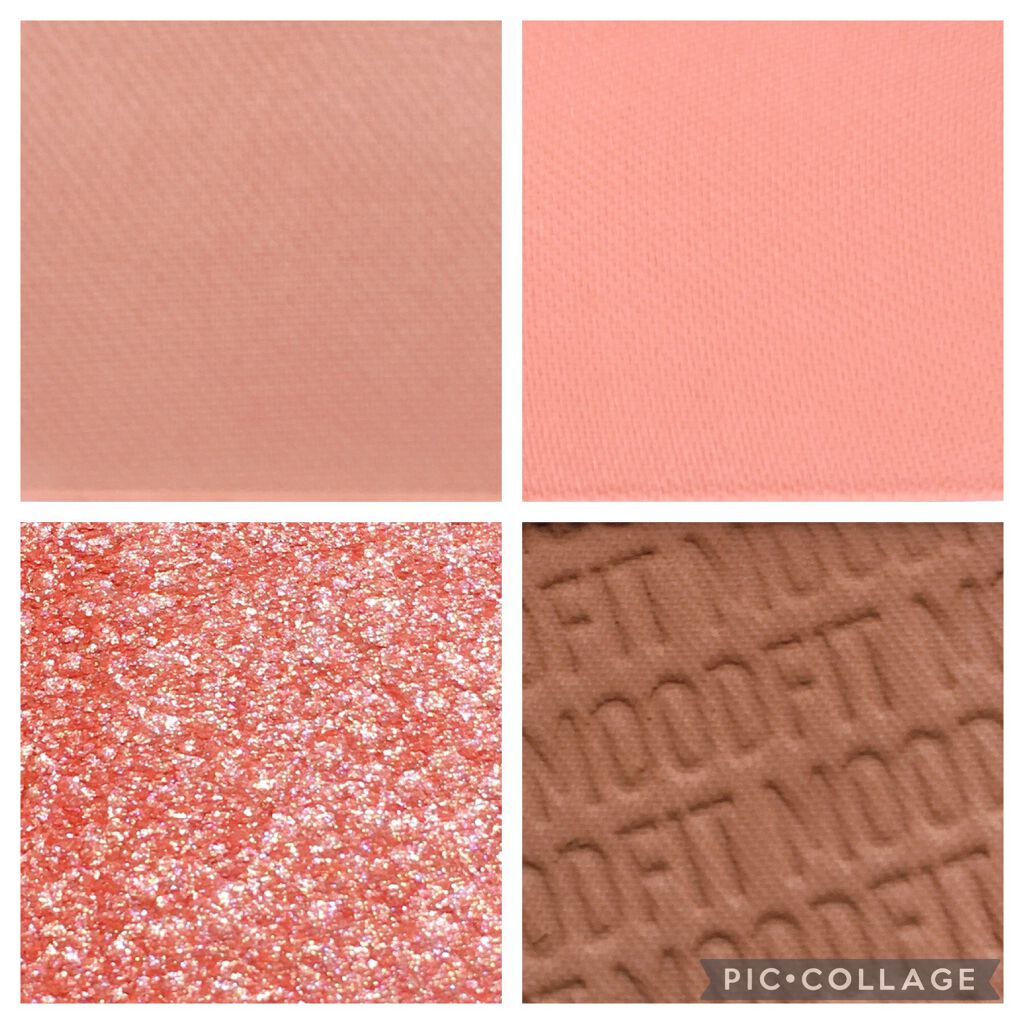 ムードフィットシャドウパレット S2. ジョイフルコーラル/MERZY/アイシャドウパレットを使ったクチコミ（3枚目）