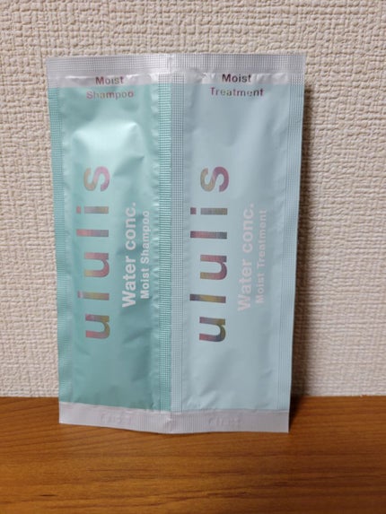 ウォーターコンク モイストシャンプー/ヘアトリートメント/ululis/市販シャンプーを使ったクチコミ(1枚目)
