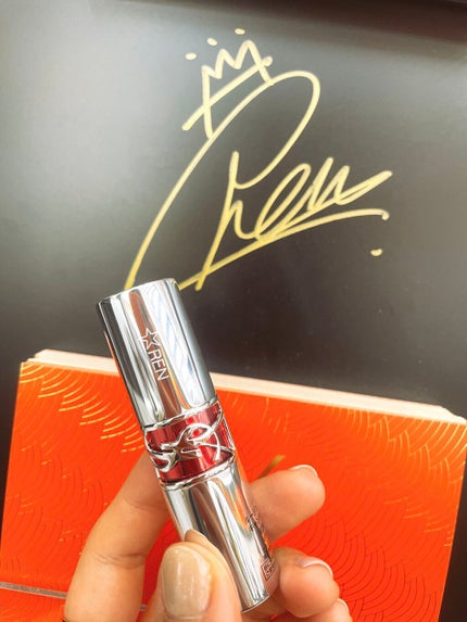 YSL ラブシャイン キャンディグレーズ/YVES SAINT LAURENT BEAUTE/口紅を使ったクチコミ(2枚目)
