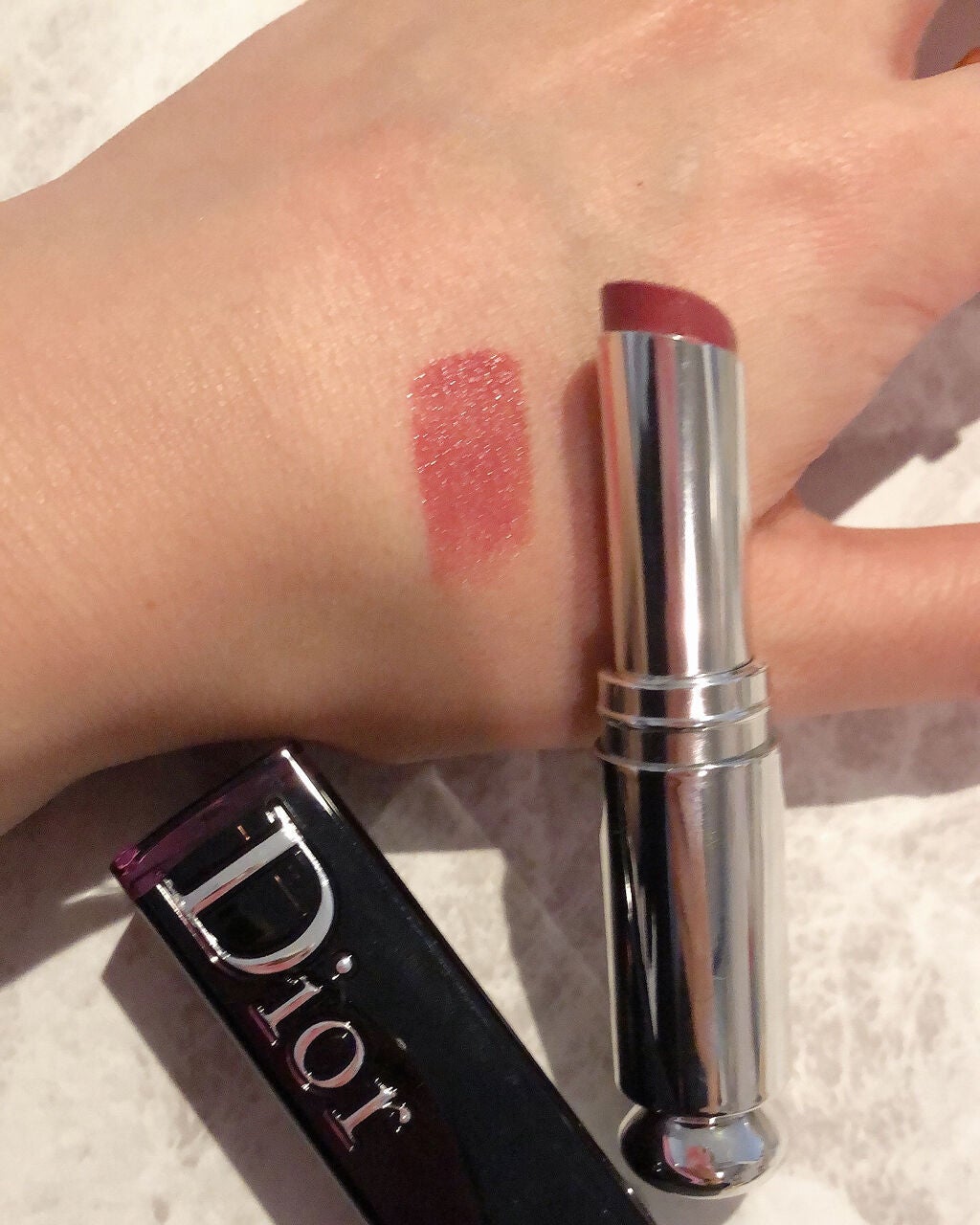 ディオール アディクト ラッカー スティック/Dior/口紅を使ったクチコミ(2枚目)