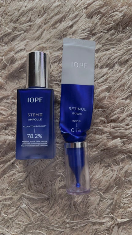 IOPE レチノール エキスパート0.1%のクチコミ「【使い切りスキンケア】
やっぱり良かった
今まで使ったレチノールで1番
でも、価格を考えると他.....」(1枚目)