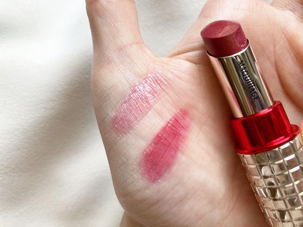 ドラマティックルージュ/マキアージュ/口紅を使ったクチコミ(3枚目)