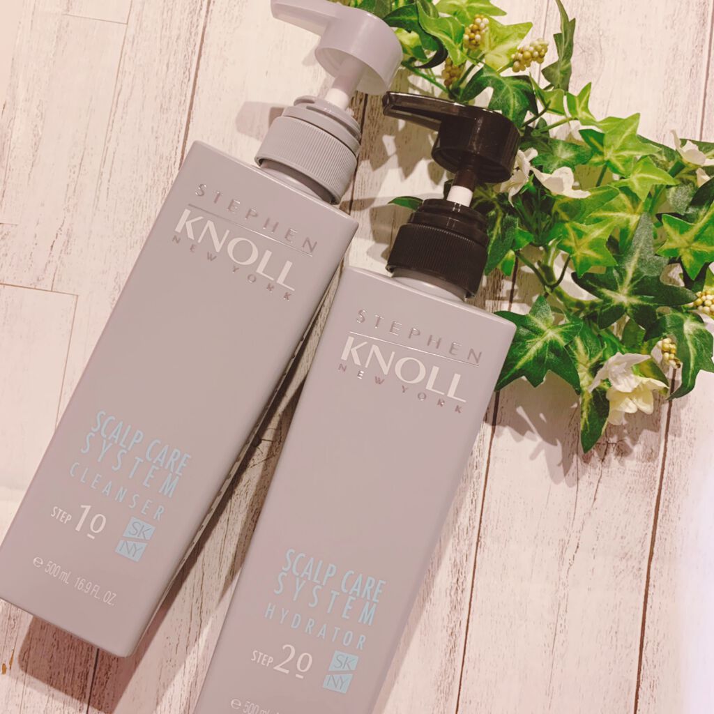 スカルプケアシステム クレンザー/ハイドレーター/スティーブンノル ニューヨーク/市販シャンプーを使ったクチコミ(1枚目)
