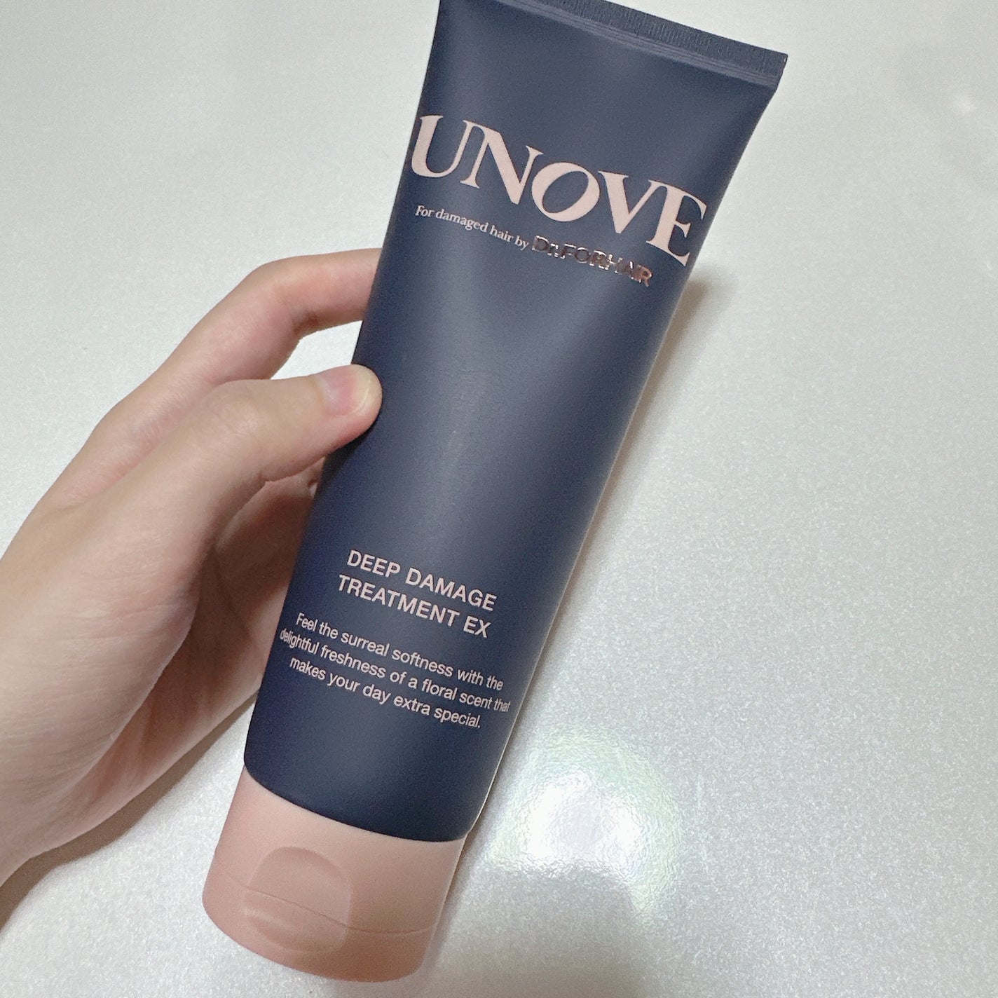 ディープダメージトリートメントEX/UNOVE/洗い流すヘアトリートメントを使ったクチコミ(2枚目)