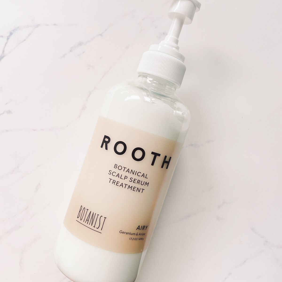 ルース ボタニカルスカルプセラム シャンプー・トリートメント(エアリー)/BOTANIST/市販シャンプーを使ったクチコミ(4枚目)