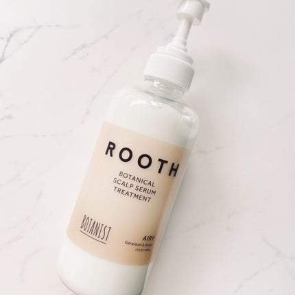 ルース ボタニカルスカルプセラム シャンプー・トリートメント(エアリー)/BOTANIST/市販シャンプーを使ったクチコミ(4枚目)