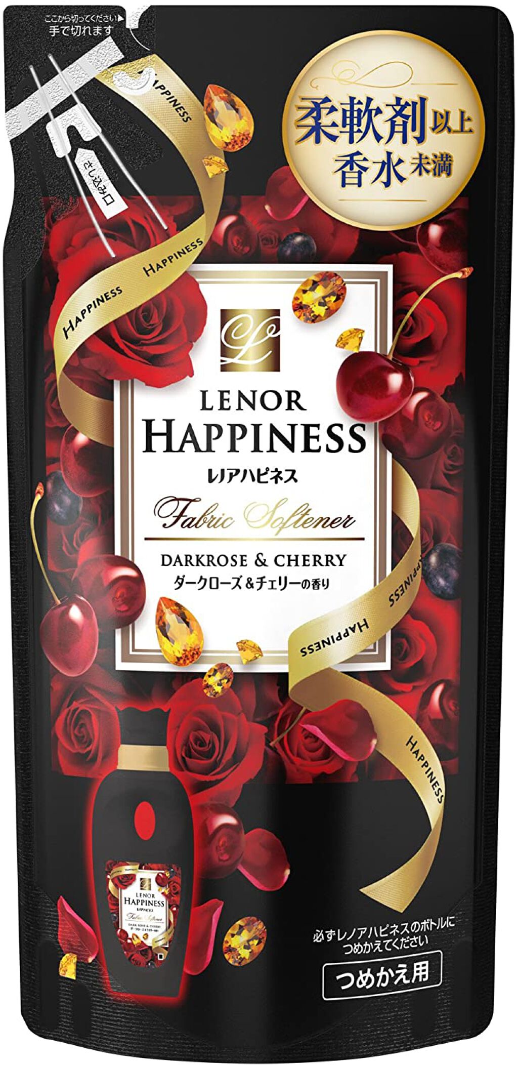 レノアハピネス ダークローズ＆チェリーの香り 480ml