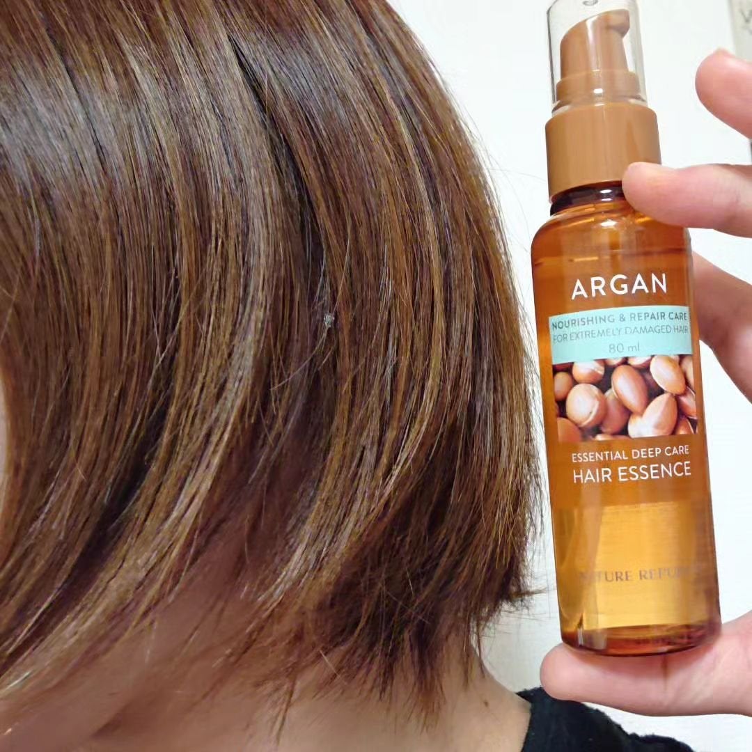 アルガンエッセンシャル ヘアオイル/ネイチャーリパブリック/ヘアオイルを使ったクチコミ(5枚目)