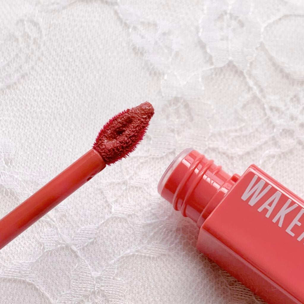 ほのお on LIPS 「透け透けウォーターマットティント💋❤️WAKEMAKEのティン..」(4枚目)