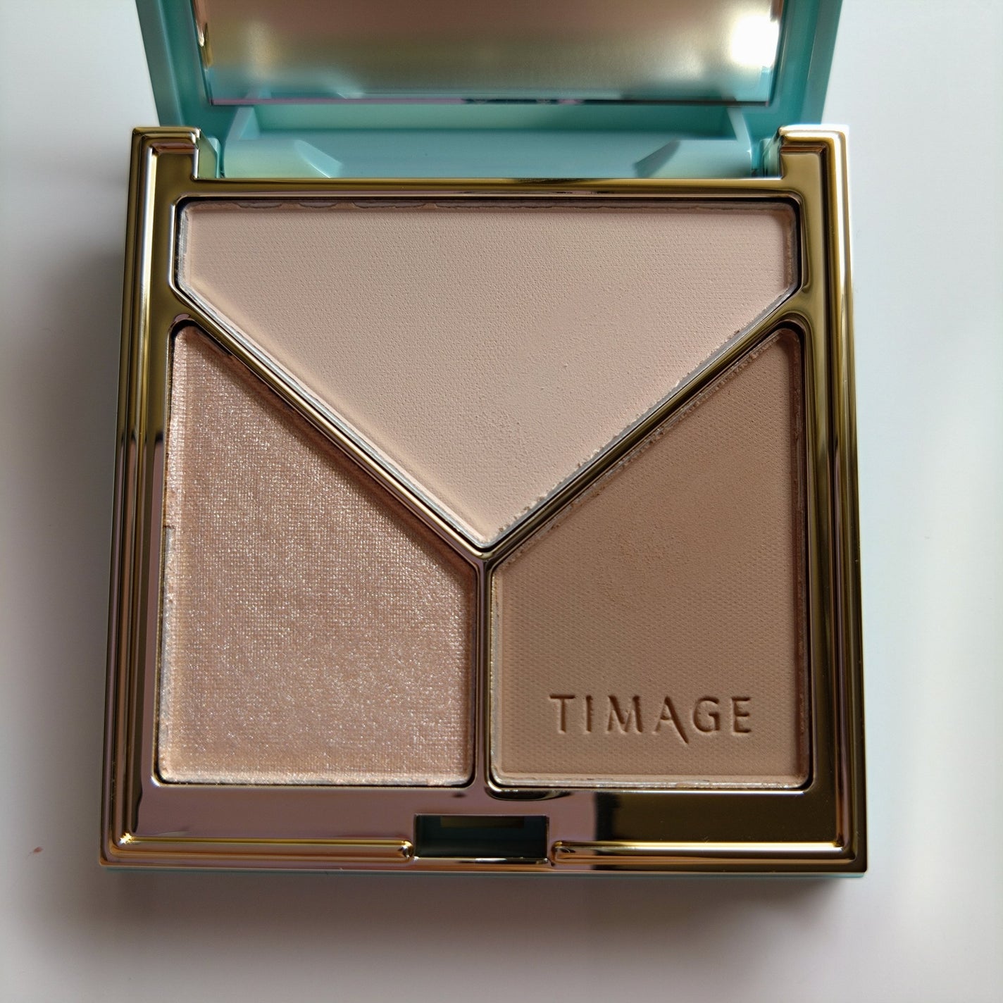 ハイライトシェーディングパレット/TIMAGE/パウダーハイライトを使ったクチコミ(2枚目)
