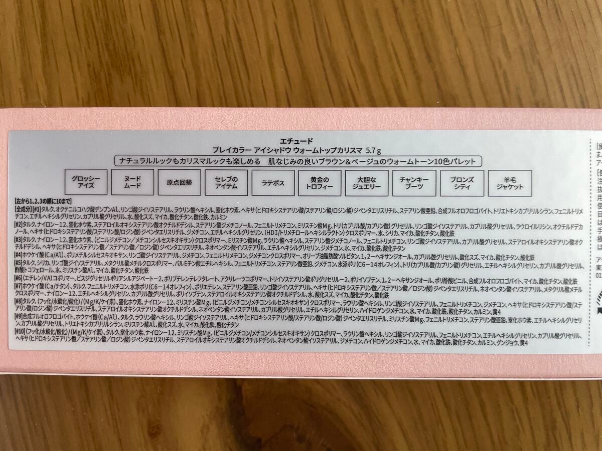 プレイカラー アイシャドウ/ETUDE/アイシャドウパレットを使ったクチコミ(2枚目)