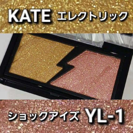 エレクトリックショックアイズ /KATE/アイシャドウパレットを使ったクチコミ(1枚目)