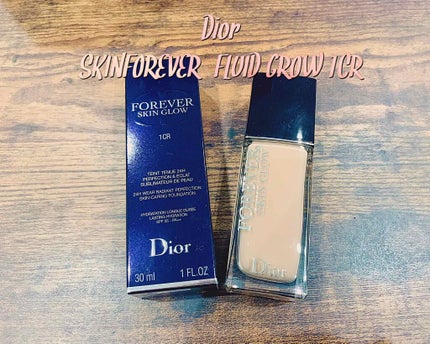 【旧】ディオールスキン フォーエヴァー フルイド グロウ/Dior/リキッドファンデーションを使ったクチコミ(1枚目)