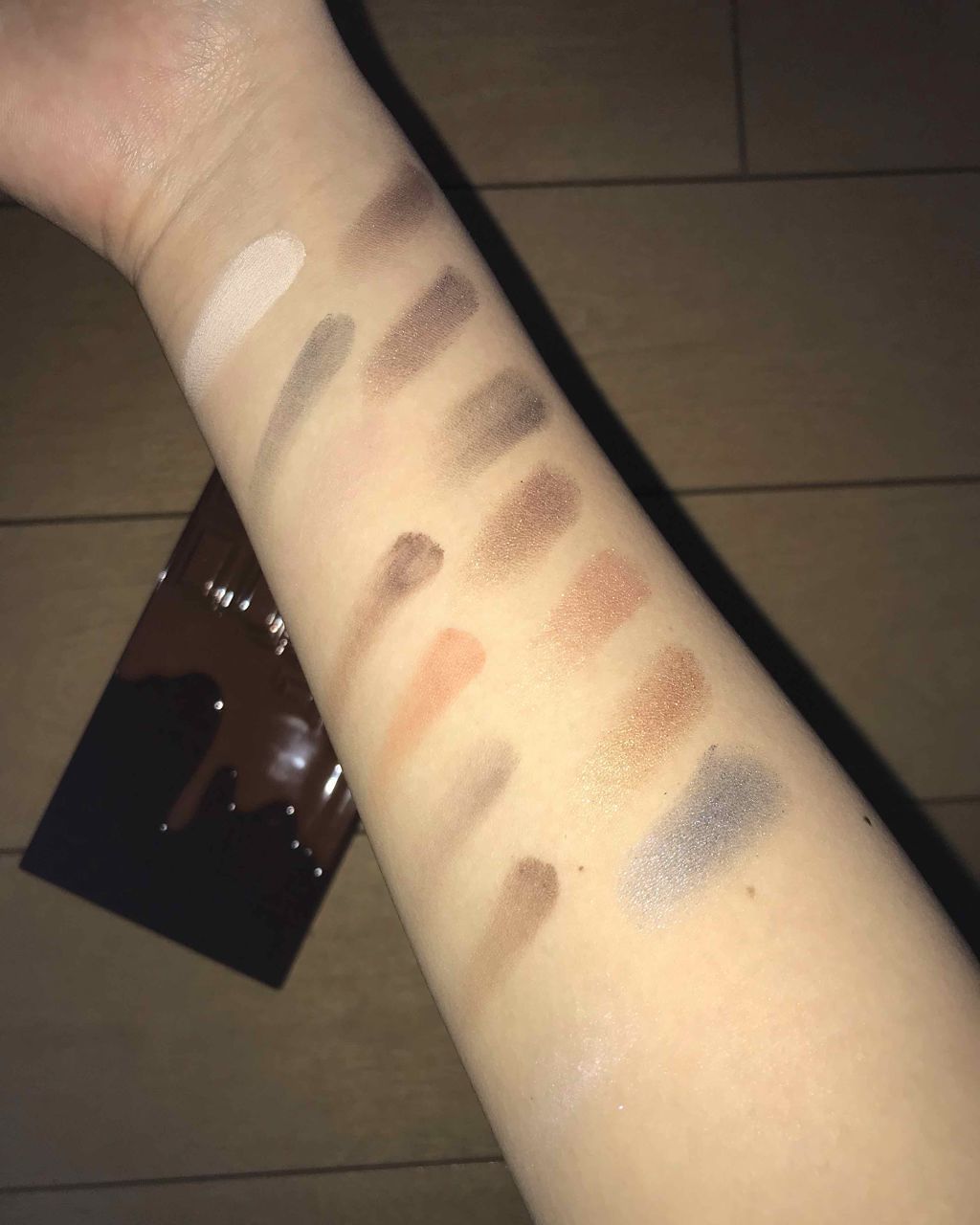 アイラブチョコレート/MAKEUP REVOLUTION/アイシャドウパレットを使ったクチコミ(2枚目)