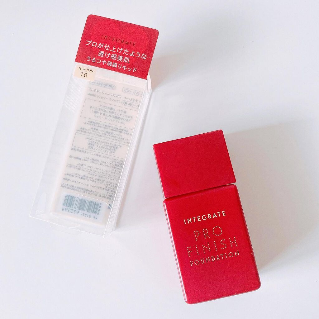 プロフィニッシュリキッド/インテグレート/リキッドファンデーションを使ったクチコミ(1枚目)