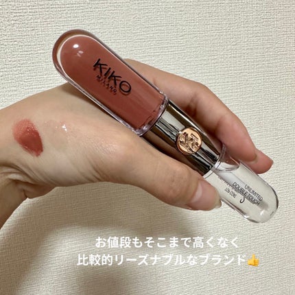 UNLIMITED DOUBLE TOUCH/KIKO/リップグロスを使ったクチコミ(2枚目)