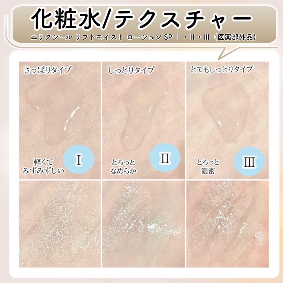 リフトモイスト ローション SP I /エリクシール/化粧水を使ったクチコミ(7枚目)