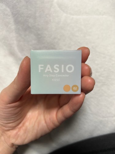 エアリーステイ コンシーラー/FASIO/パレットコンシーラーを使ったクチコミ（1枚目）