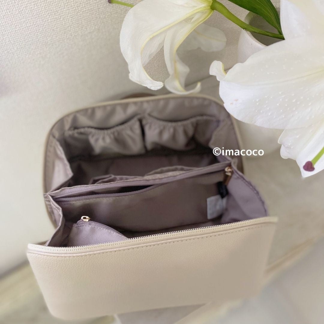 バニティポーチ/クロスチャーム/化粧ポーチを使ったクチコミ(4枚目)