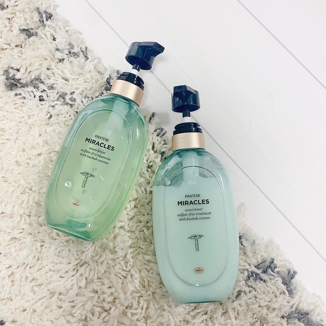 ミラクルズ うるおいブースト シャンプー/トリートメント/パンテーン/市販シャンプーを使ったクチコミ(1枚目)